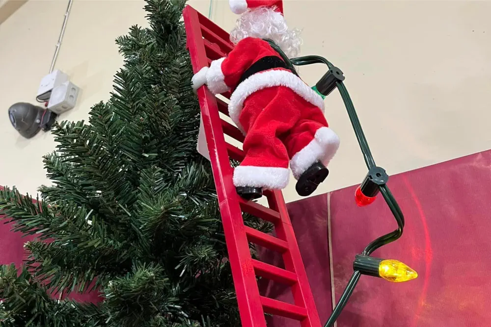 christmas shopping garden centre image 8